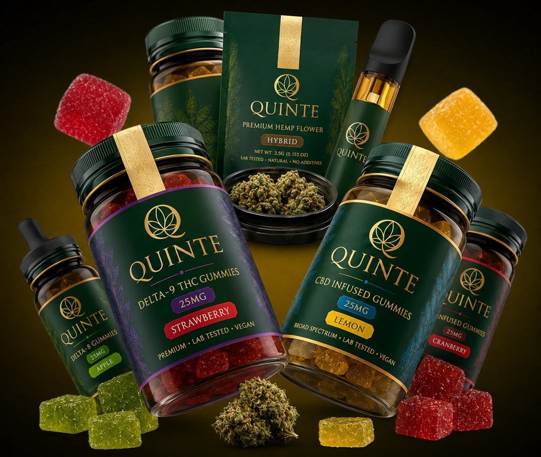 Premium CBD wellness products by QuintecCBD